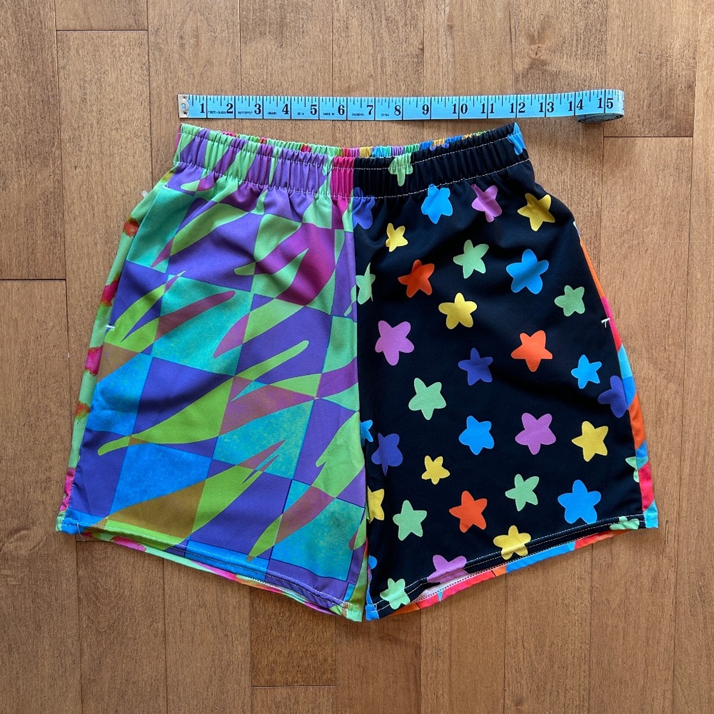 Four Patterned Reversible Shorts - image 3
